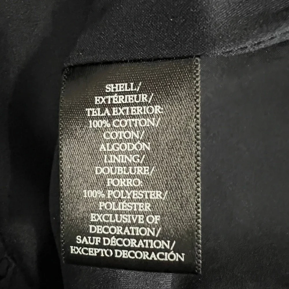 Ann Taylor Black Pencil Classic Workwear Chic Knee Length Skirt Size 4